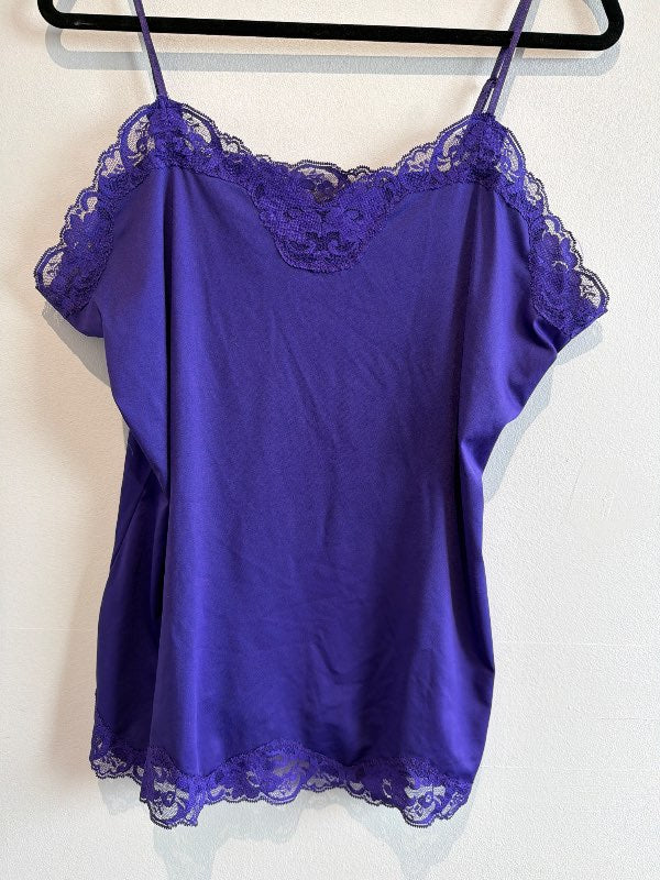 Purple slip shirt