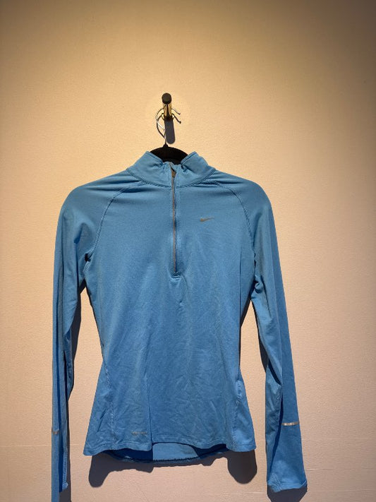 Blue nike training shirt