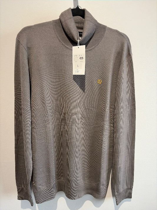 Light wool turtleneck sweater