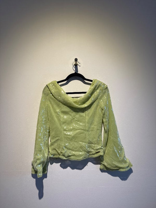 Green shirt