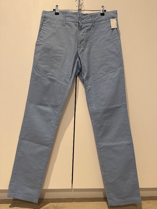 Buxur Carhartt ljósblá