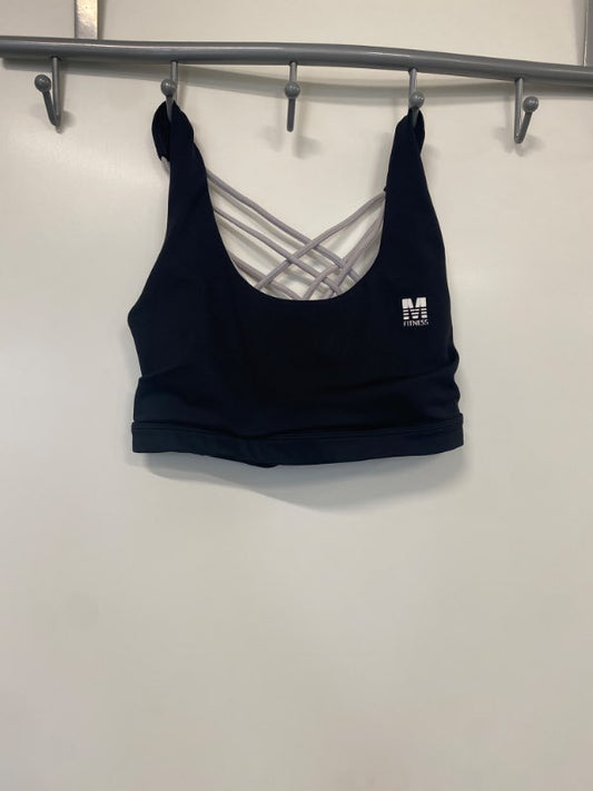 M fitness svartur topuur