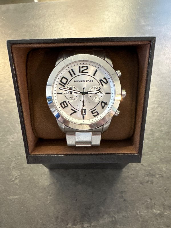 Michael Kors silver watch