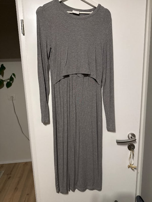 Mamalicious maternity dress grey