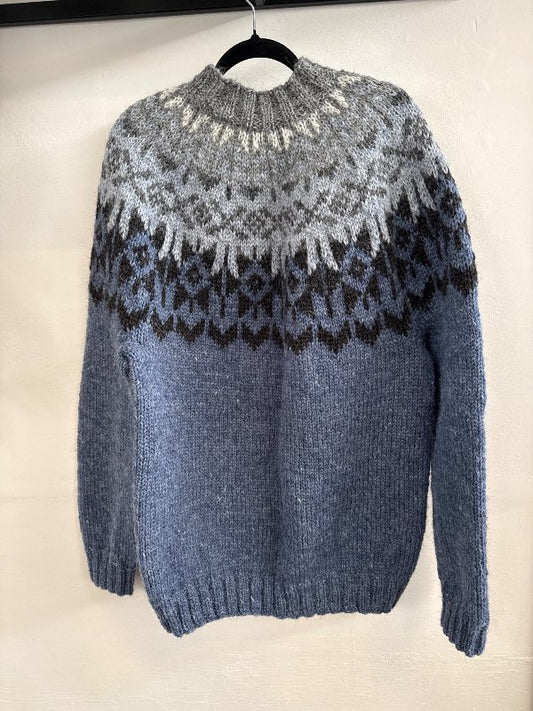 New Lopapeysa blue/black