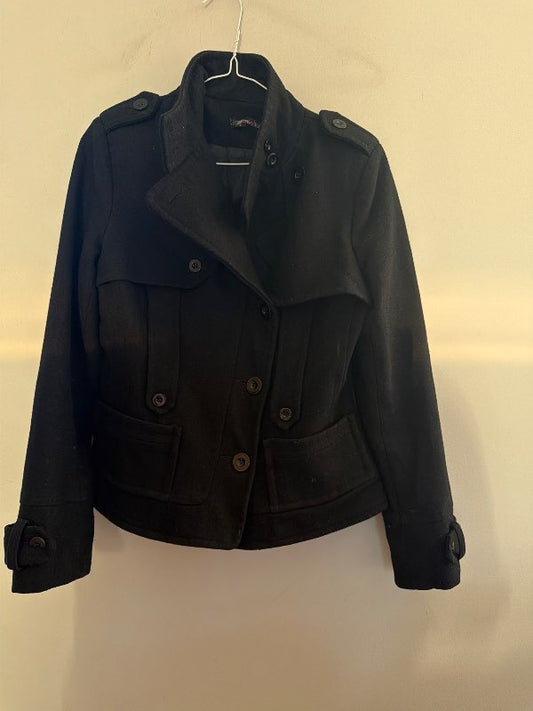 Black wool jacket