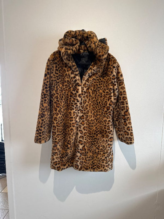 Leopard kápa með eyrum