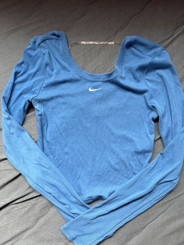 Nike blue long sleeve