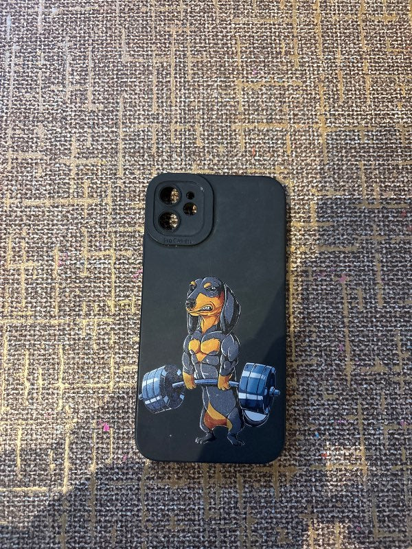 iphone 11 hundur á hulstur