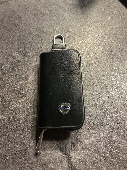 Volvo leður lyklakippa