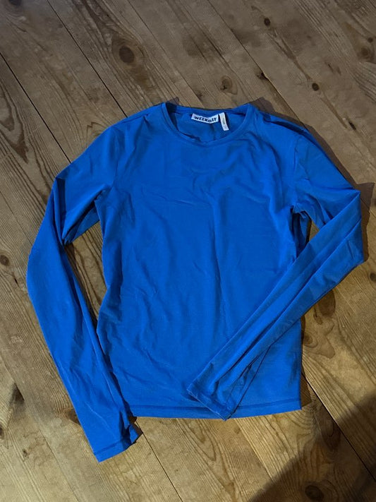 Blue long sleeve weekday