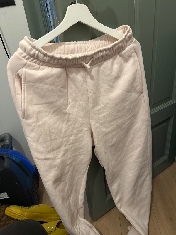 Bleikar joggingbuxur