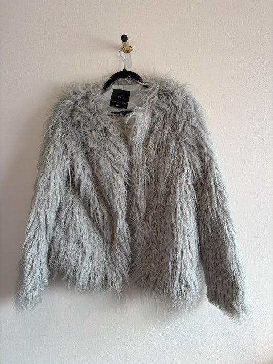 Furr Yfirhöfn Grá