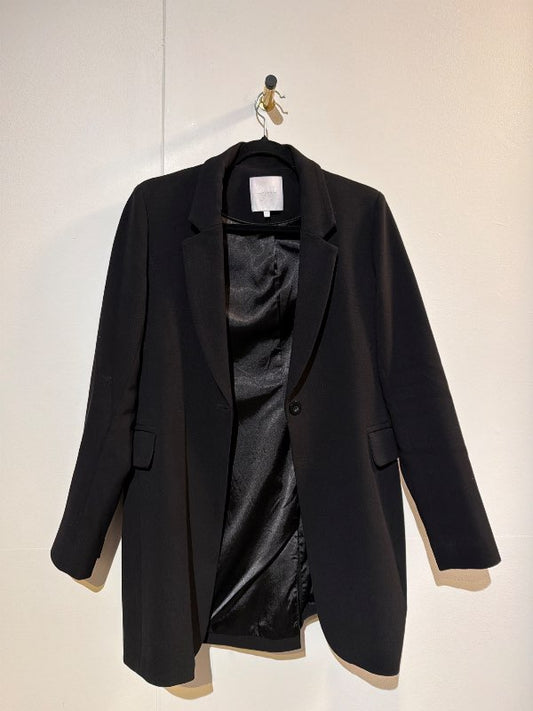 M by M svartur blazer