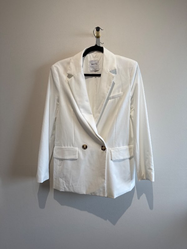 Hvítur blazer