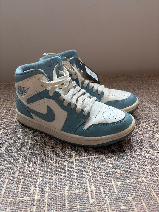 Bláir og hvítir air jordan
