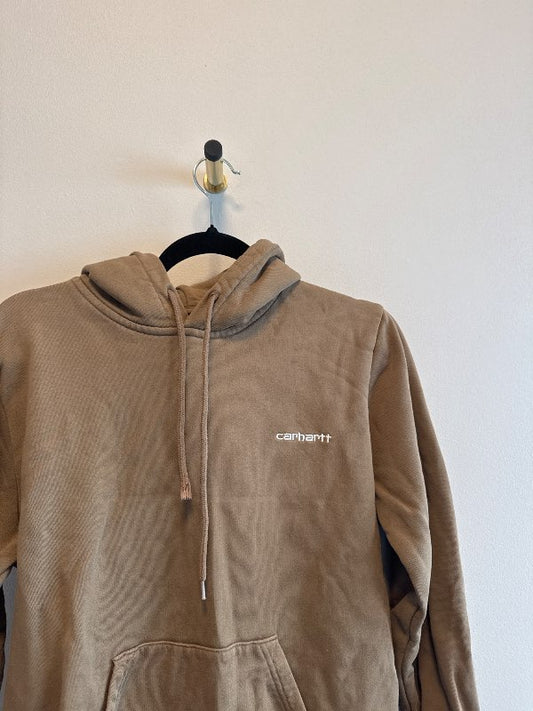 Brún carhartt hettupeysa