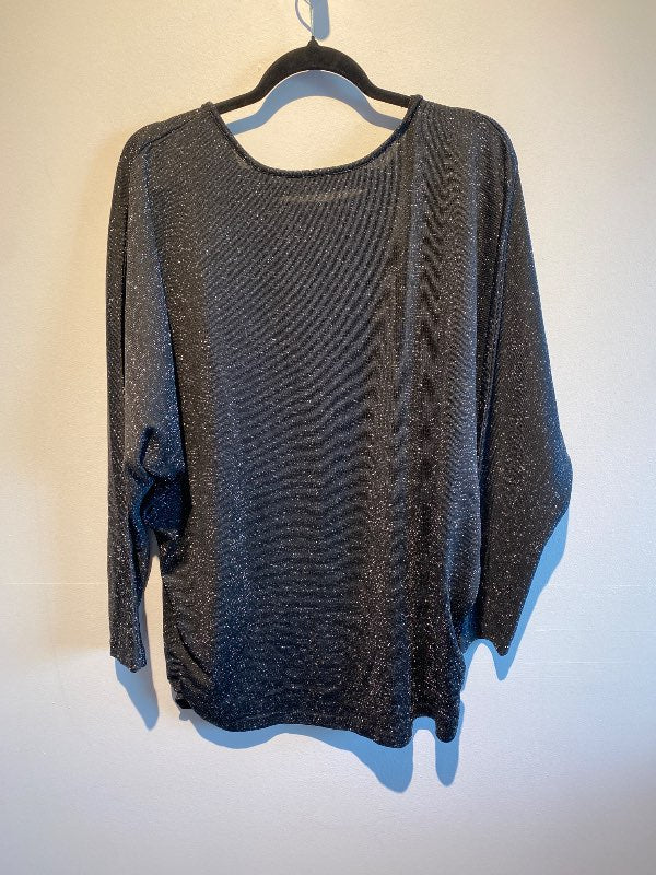 Black glitter sweater