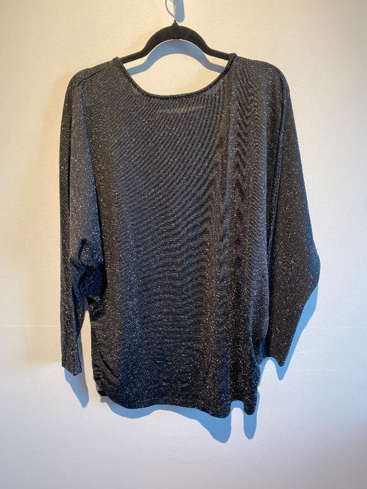Black glitter sweater