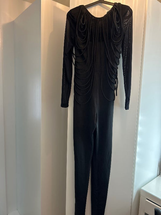 Samfestingur Fashion Nova svartur