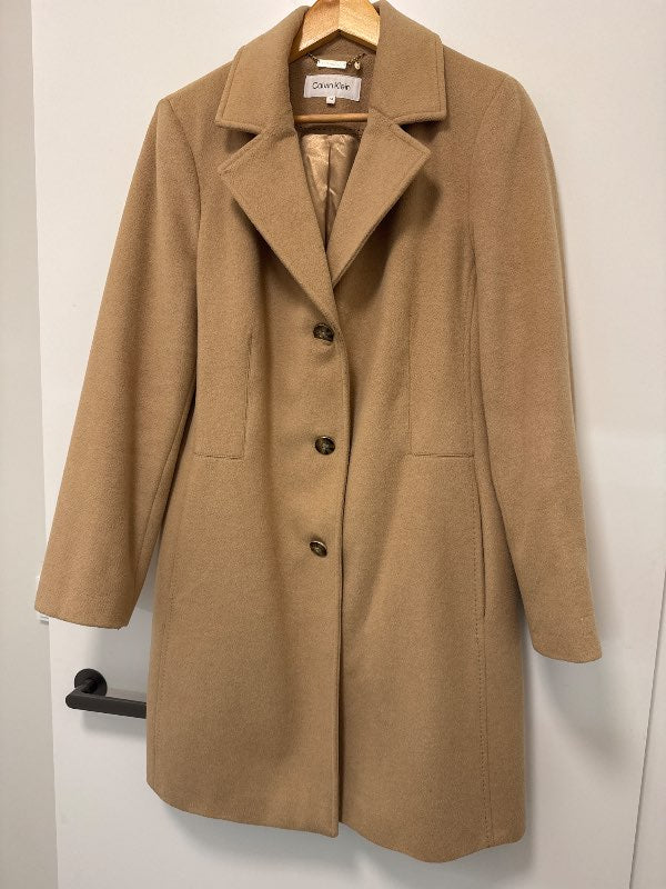 Kápa beige CALVIN KLEIN