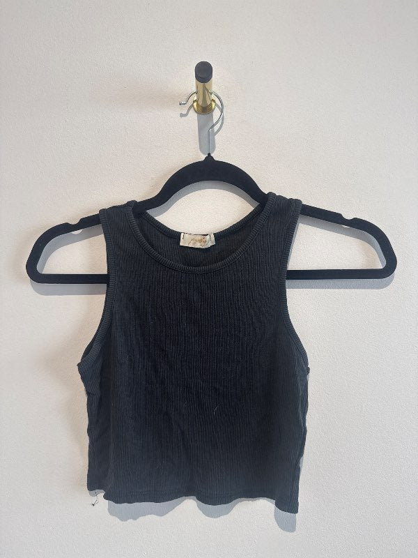 crop top grár