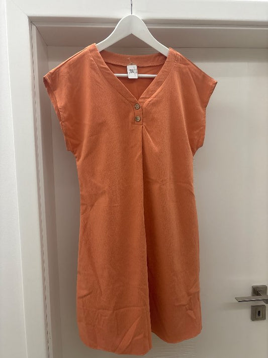 Appelsínugulur kjóll