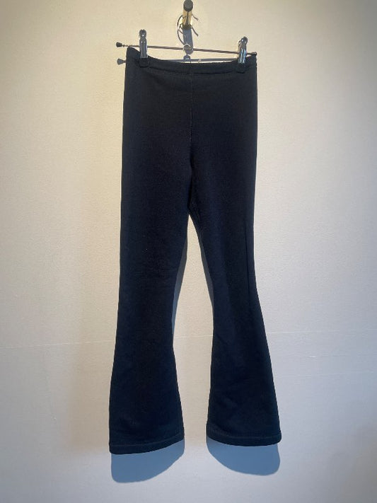 66 flísbuxur svartar