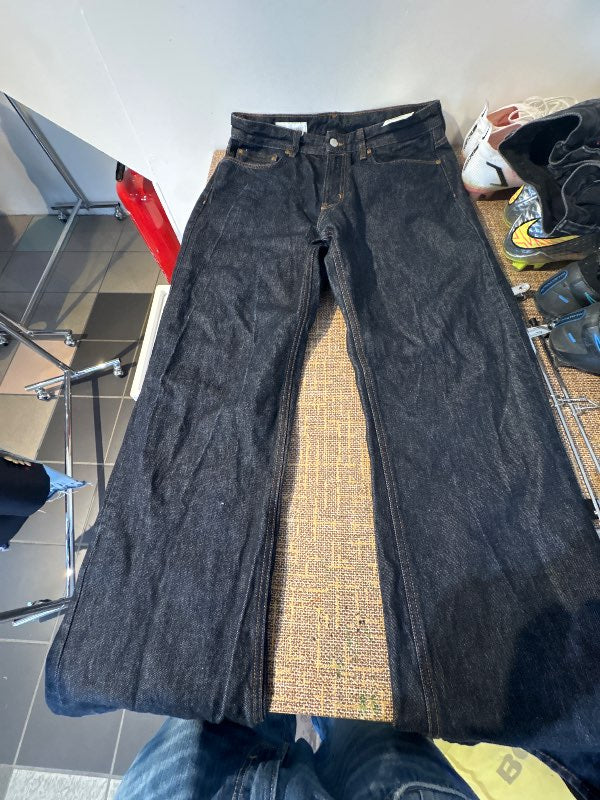 Zara straight leg gallabuxur