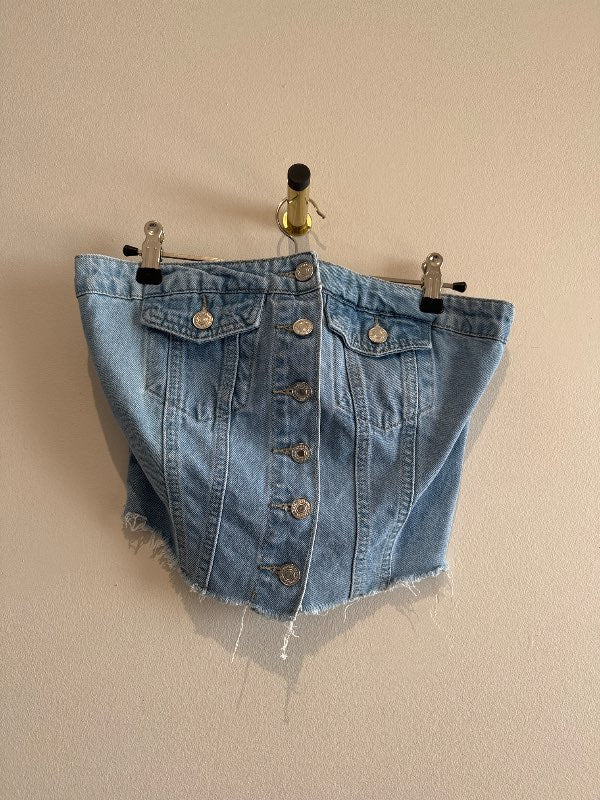 Denim top