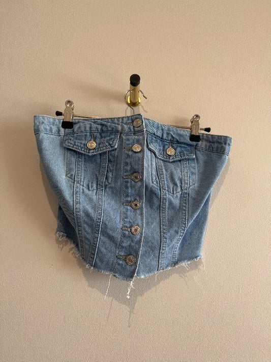 Denim top