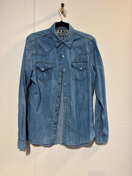 Solid jeans gallaskyrta