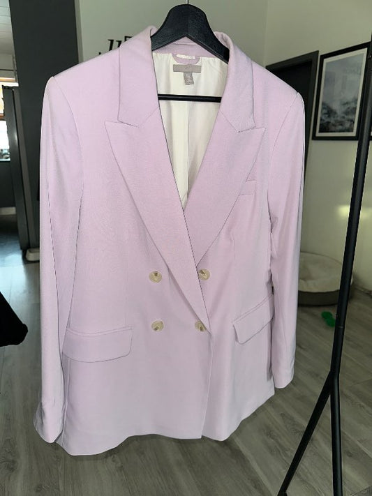 H&M lilac blaser