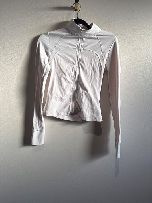 This sports white sweater