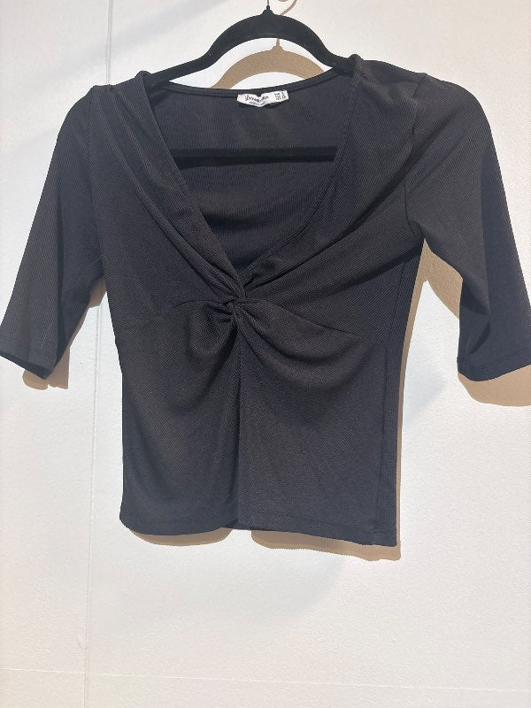 stradvarius svartur bolur