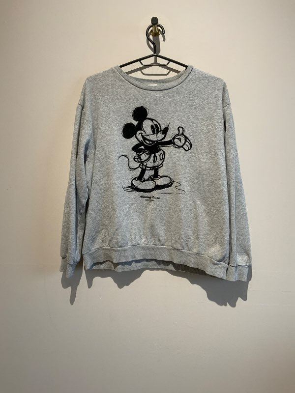H&M gray Mickey Mouse sweatshirt