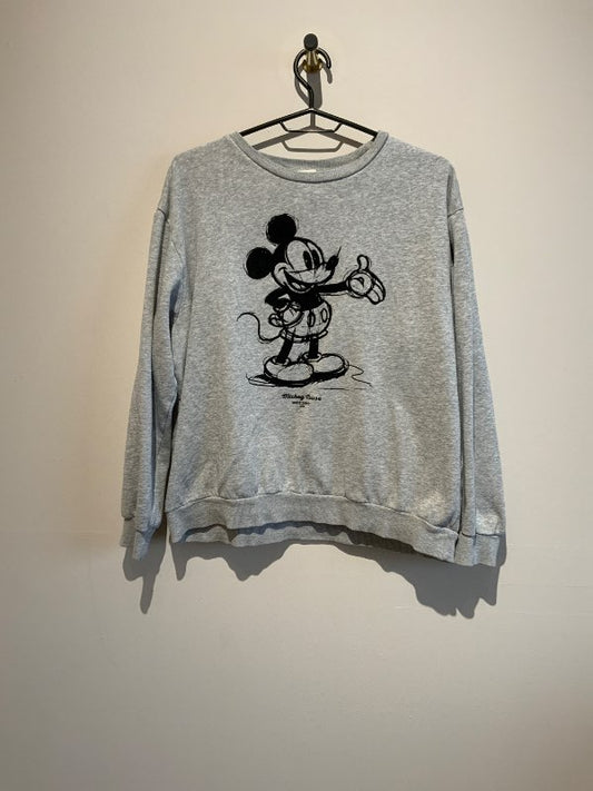 H&M gray Mickey Mouse sweatshirt