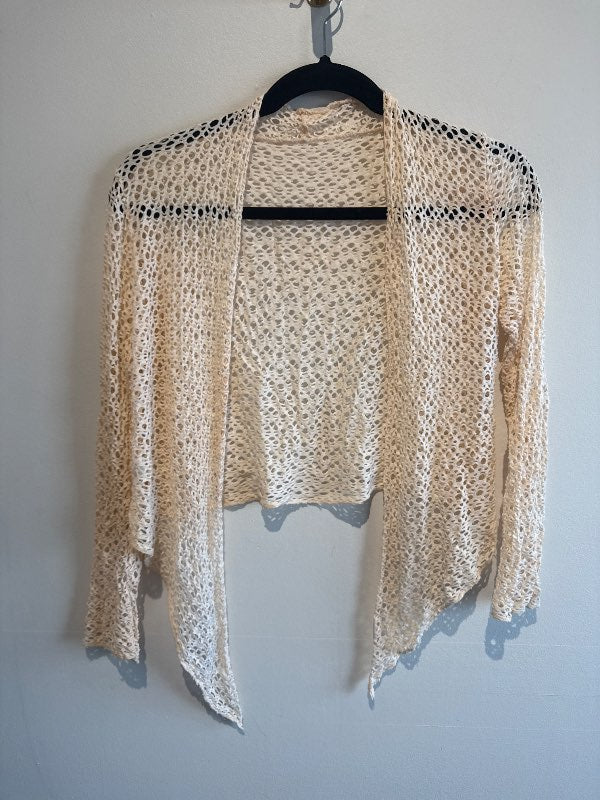 Perforated sweater