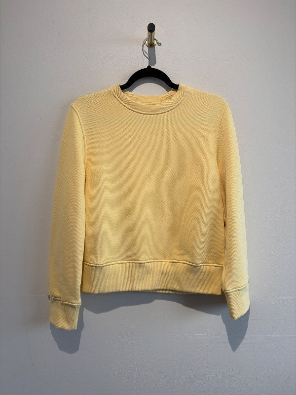 Zara Gul Crew Neck peysa