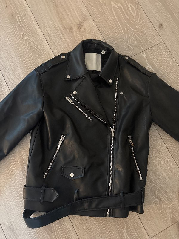 Vera moda leður jakki