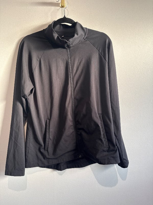 Black zipped sweater