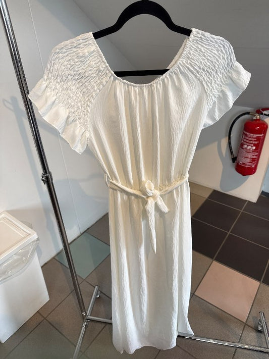 Simple white dress