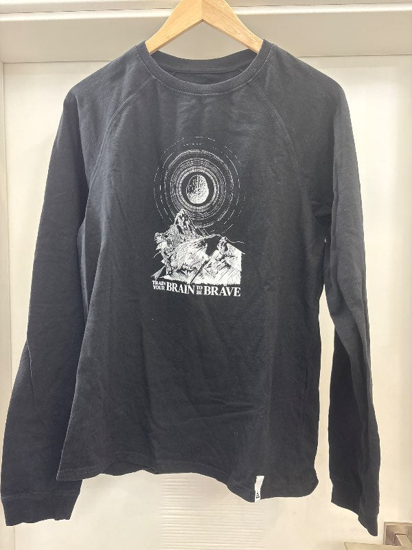 Síðerma bolur svartur