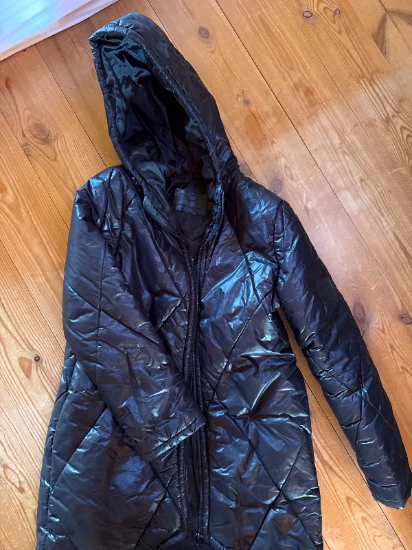 Black long jacket naoko