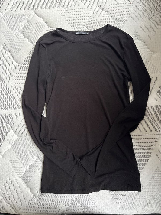 Zara black long sleeve