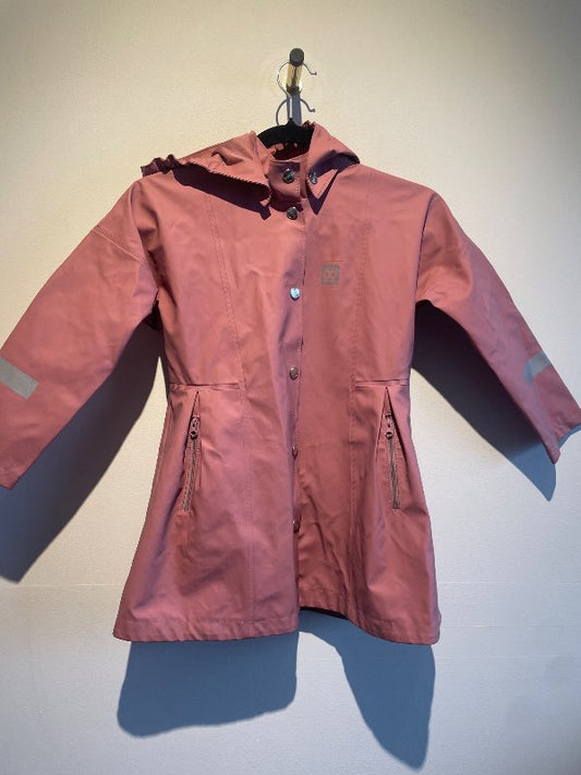 66 regnjakki bleikur