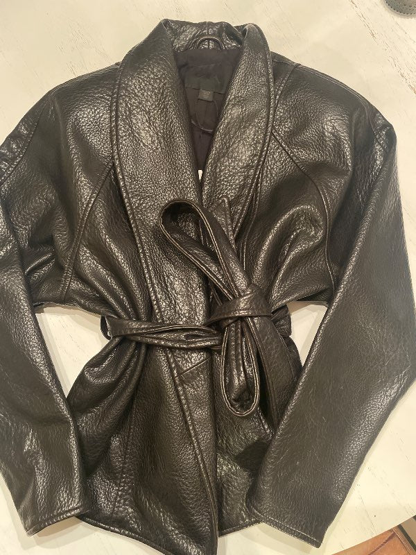 Zara brúnn pleður