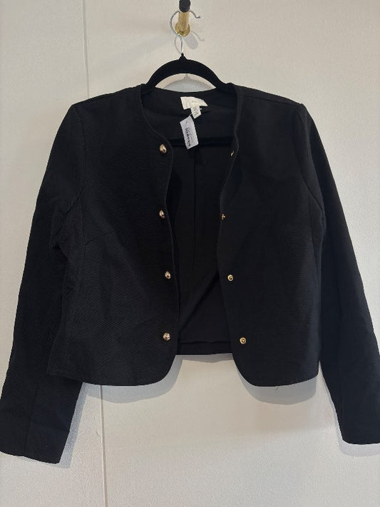 svartur h&m jakki
