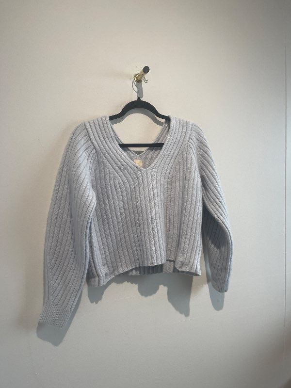 Blá h&m peysa