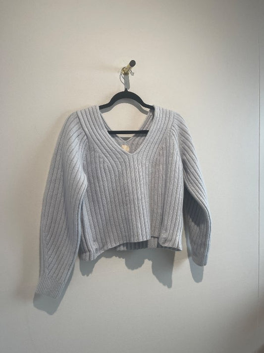Blá h&m peysa